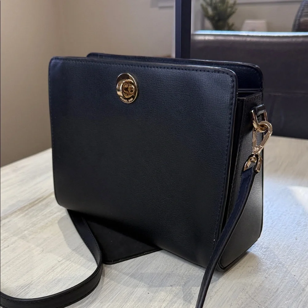 Michael Kors  Black Leather Crossbody - NWOT